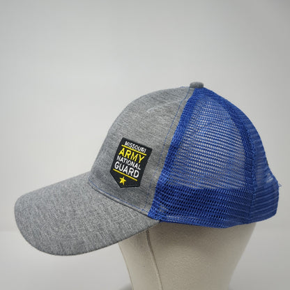 Missouri Army National Guard Snapback Trucker Hat Multi One Size Mesh Back