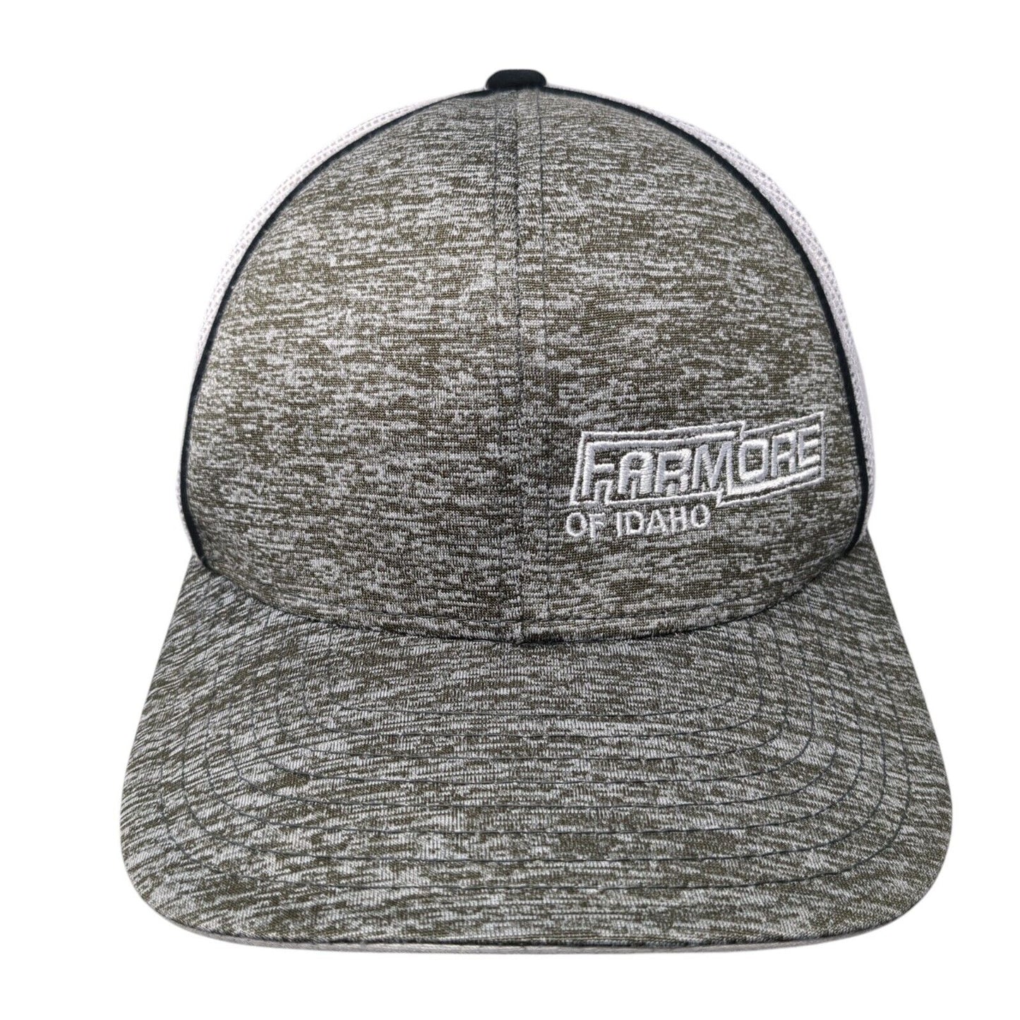 Farmore of Idaho Reinko Snapback Trucker Hat Gray One Size Mesh Back