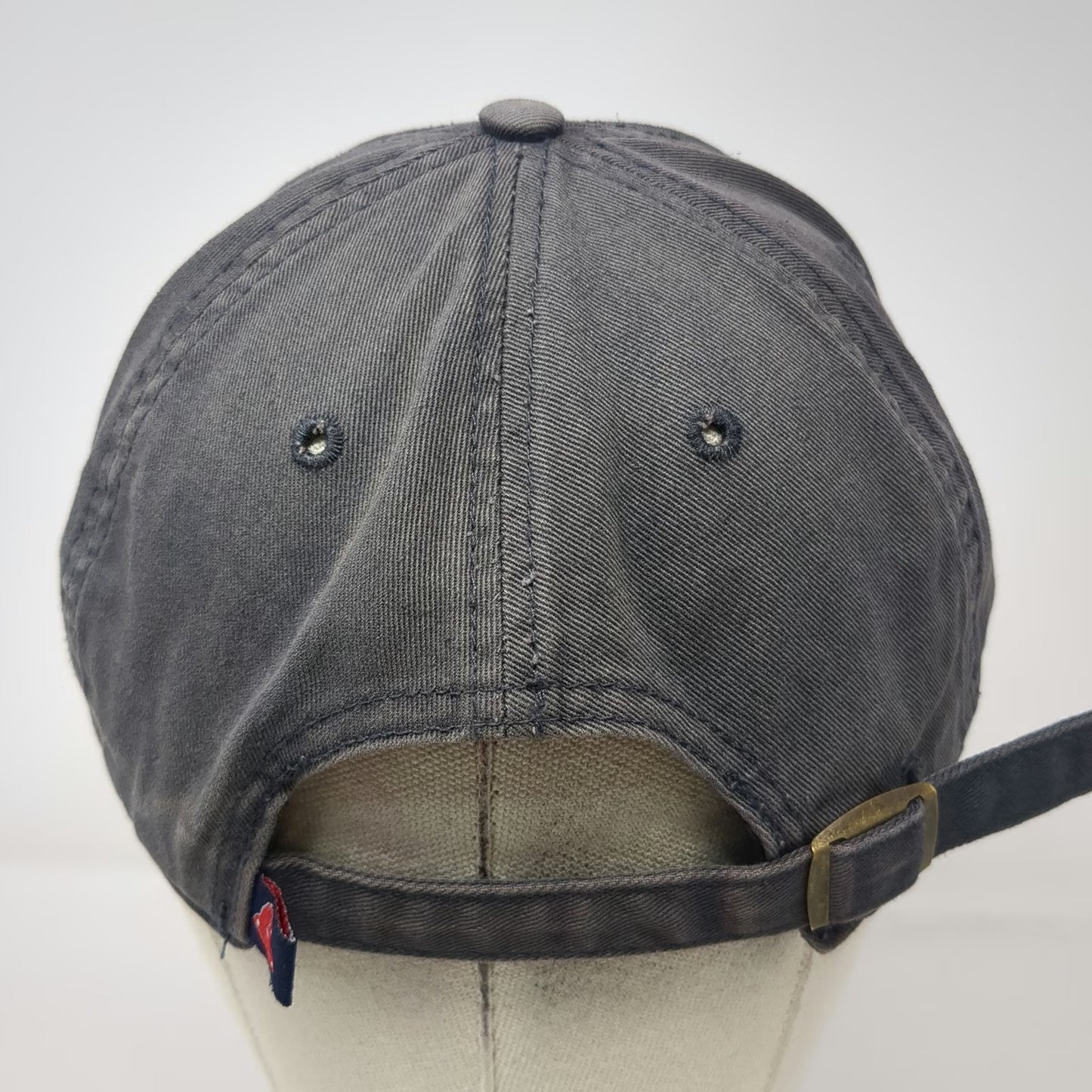 Boston Red Sox MLB 47 Brand Gray Baseball Cap One Size Red White Slideback Hat