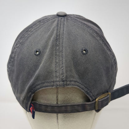 Boston Red Sox MLB 47 Brand Gray Baseball Cap One Size Red White Slideback Hat