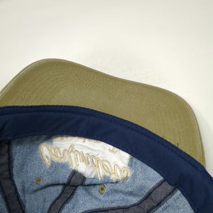 YoungAn Baseball Cap Blue Beige One Size Carfinders Mission Tx Strapback Hat