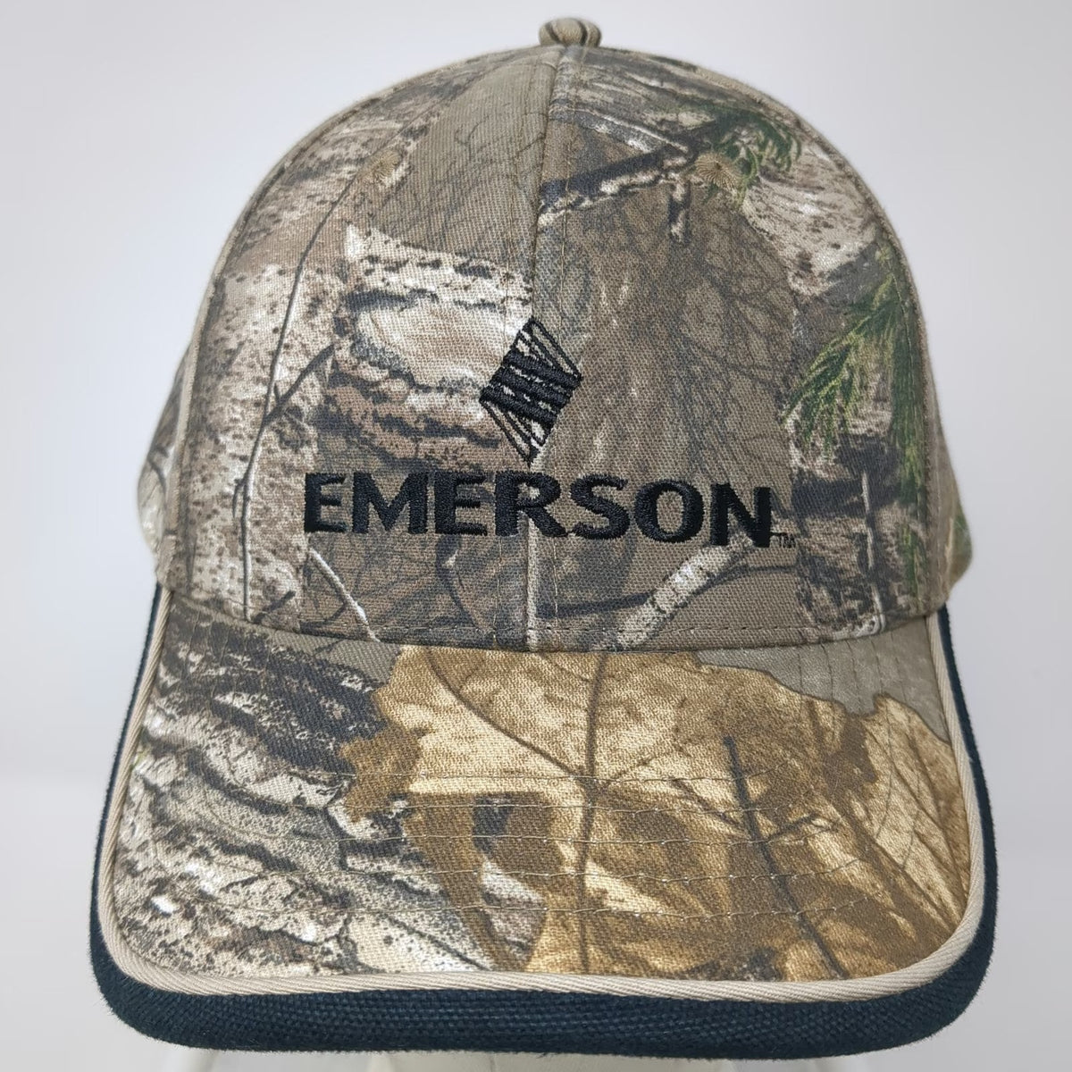 K-Products Emerson Hat Baseball Cap Brown One Size Camouflage Cotton Strapback