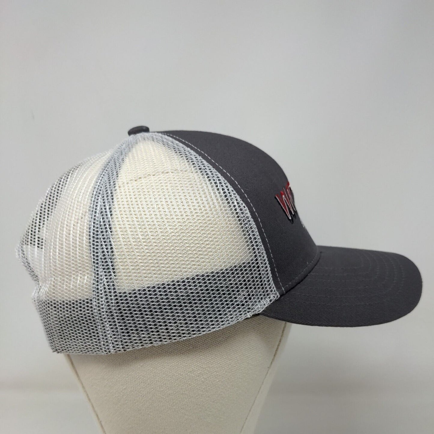 Outdoor Cap Men's Snapback Mesh Back Trucker Hat Gray OSFM Werts Welding Tank