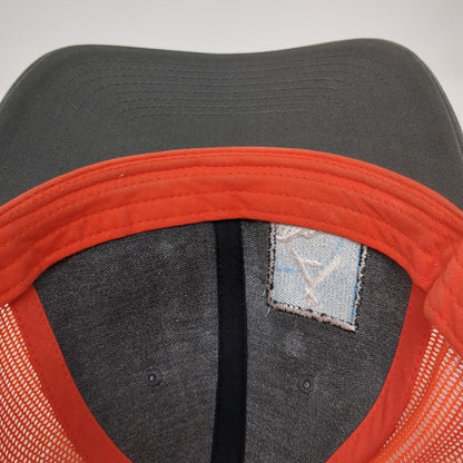 Richardson Snapback Trucker Hat Multi One Size Logo Patch Mesh Back