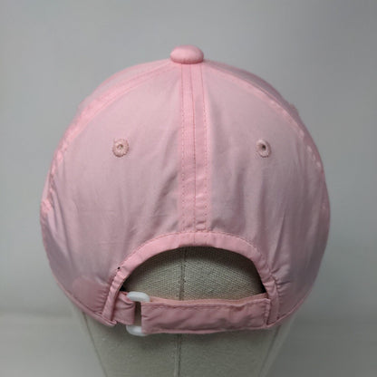 US Polo Assn. Strapback Hat Pink One Size Adjustable Embroidered Breathable