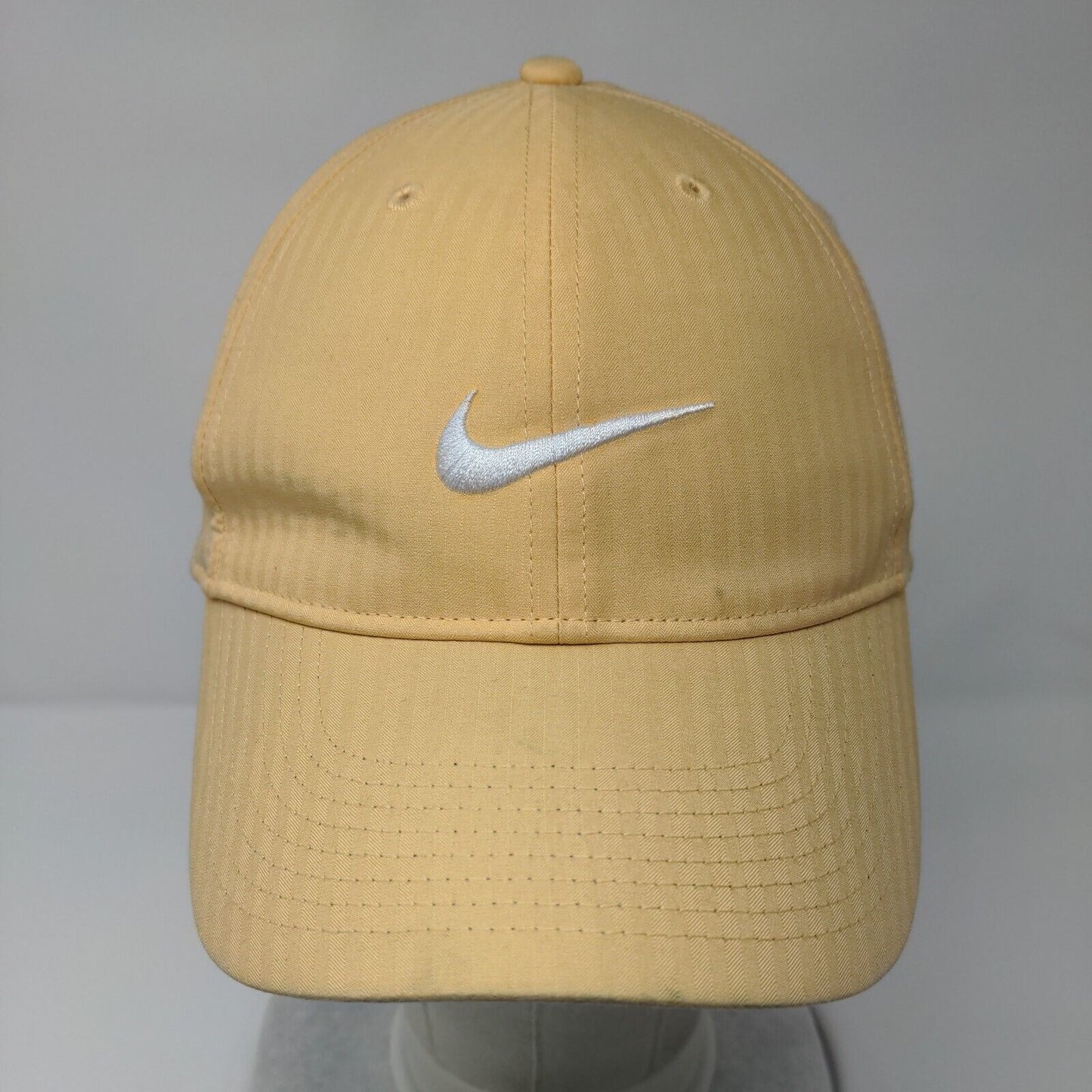 Nike Swoosh Slideback Hat Tan OSFM Embroidered Legacy 91 Dri-Fit