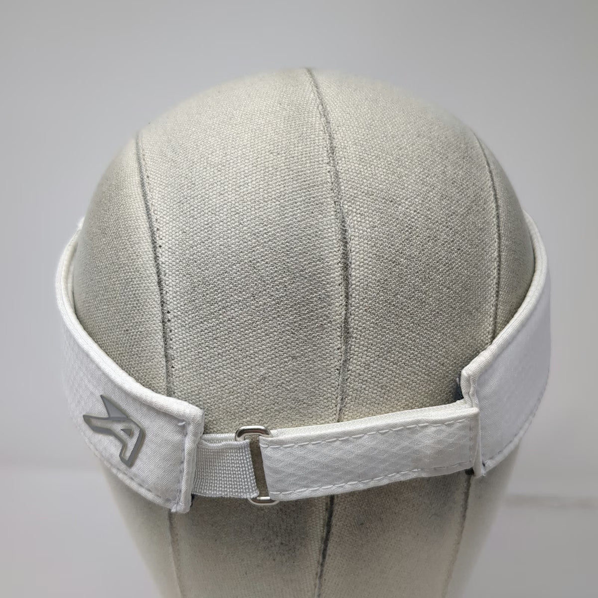 Ahead Stonecreek Golf Club Visor White One Size Slideback Performance Hat