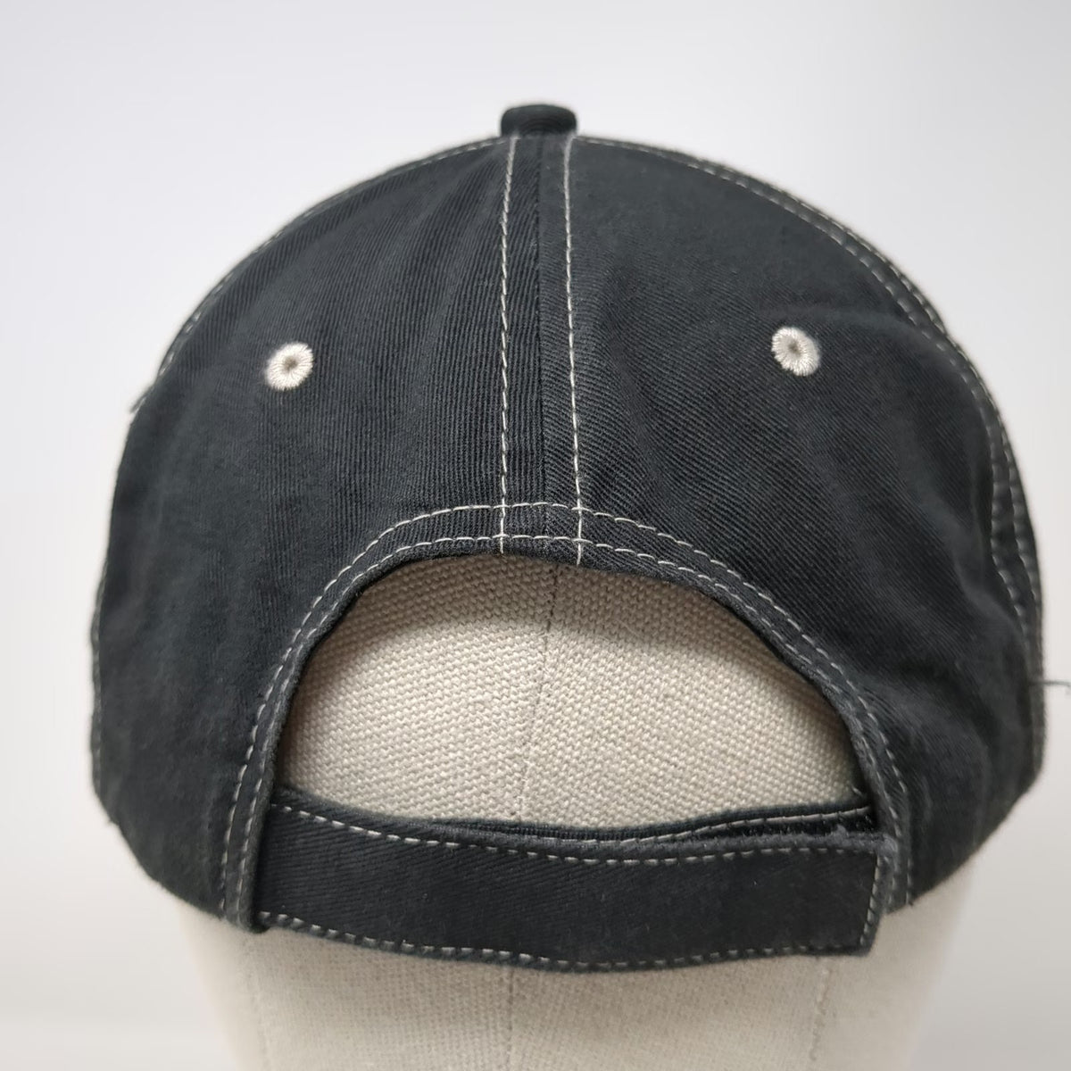 Port Authority Baseball Cap Black One Size AgRidge Repair Tractor Contrast Hat