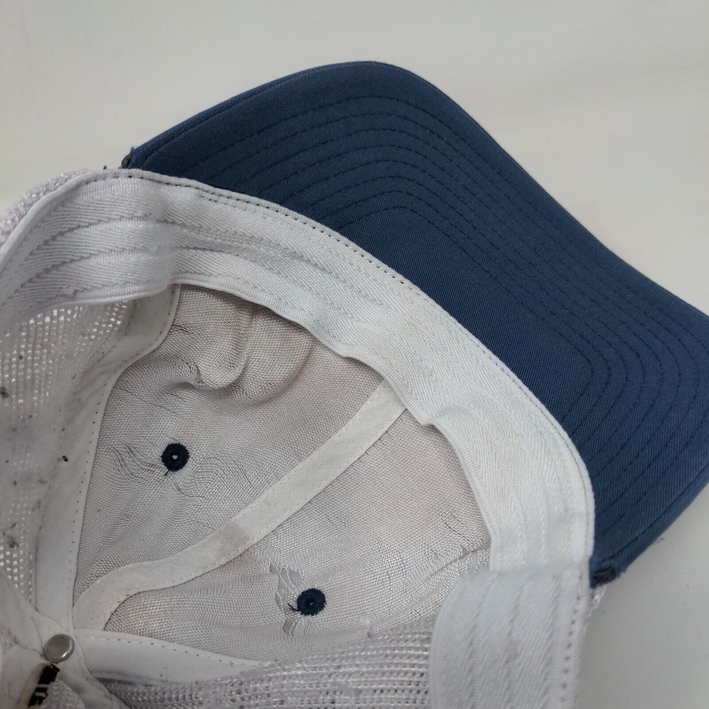 Columbia Patch Fitted Mesh Back Trucker Hat Blue L/XL Colorblock