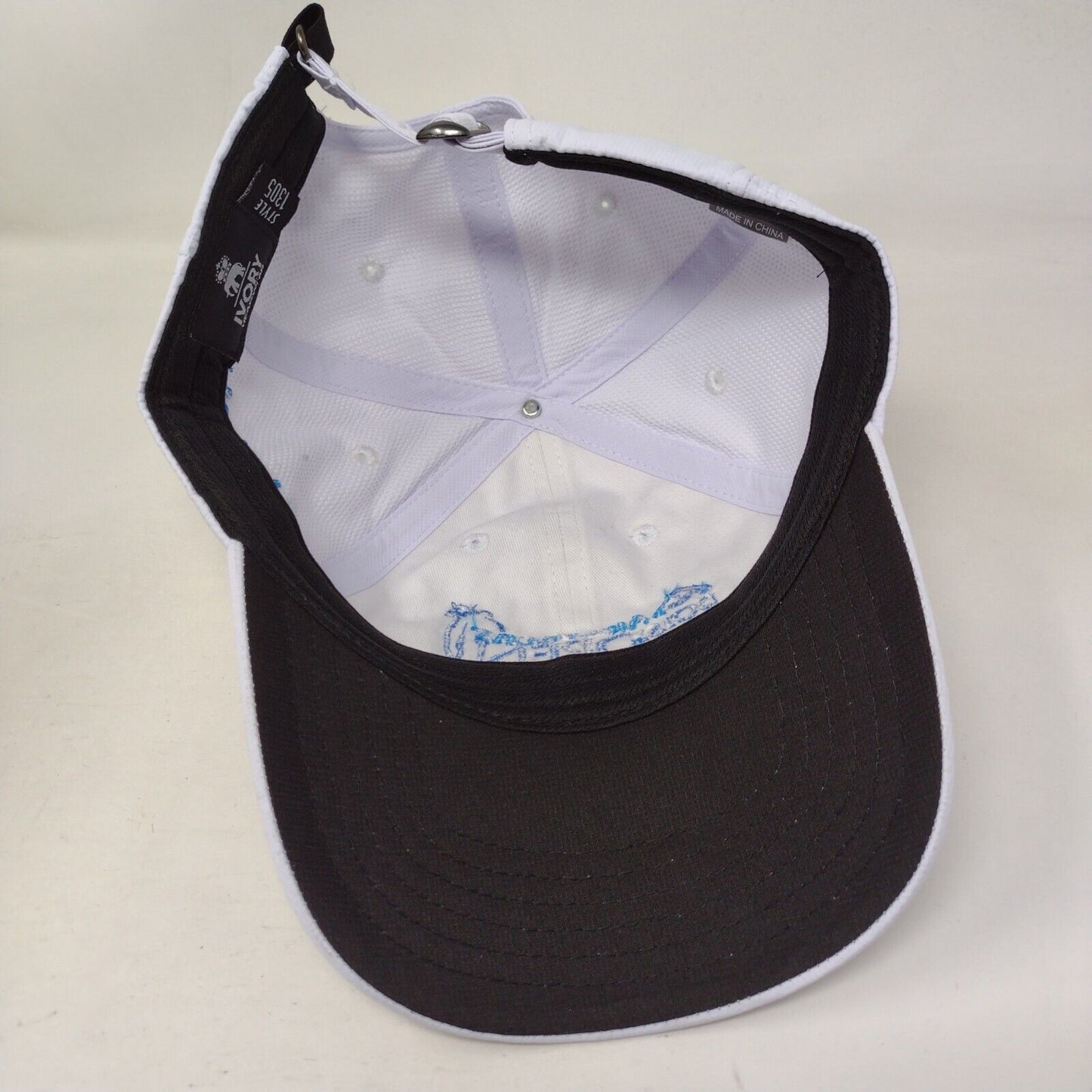 Albertson's Boise Open Presented by Chevron Slideback Hat White One Size 6 Panel