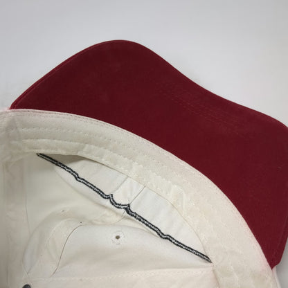 Harley-Davidson Baseball Cap White Red One Size 120th Anniversary Logo Patch hat