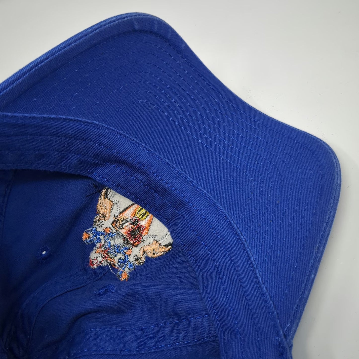 American Needle Turks & Caicos Crest Hat Blue OSFM Baseball Cap Cotton Slideback