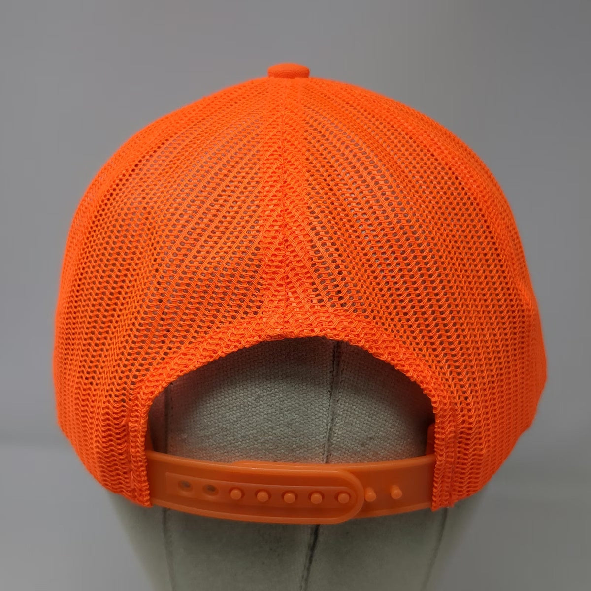 Leupold Trucker Hat Orange One Size Snapback Mesh High Visibility Hunting Cap