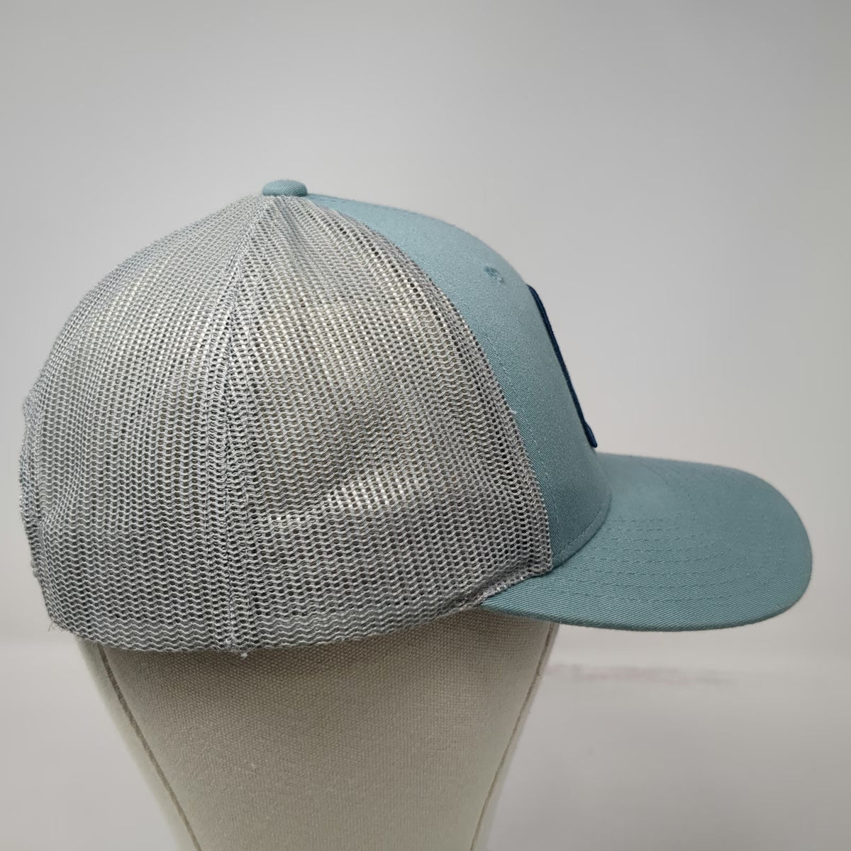 Richardson Trucker Hat Blue L QCNR College of Natural Resources Mesh Snapback