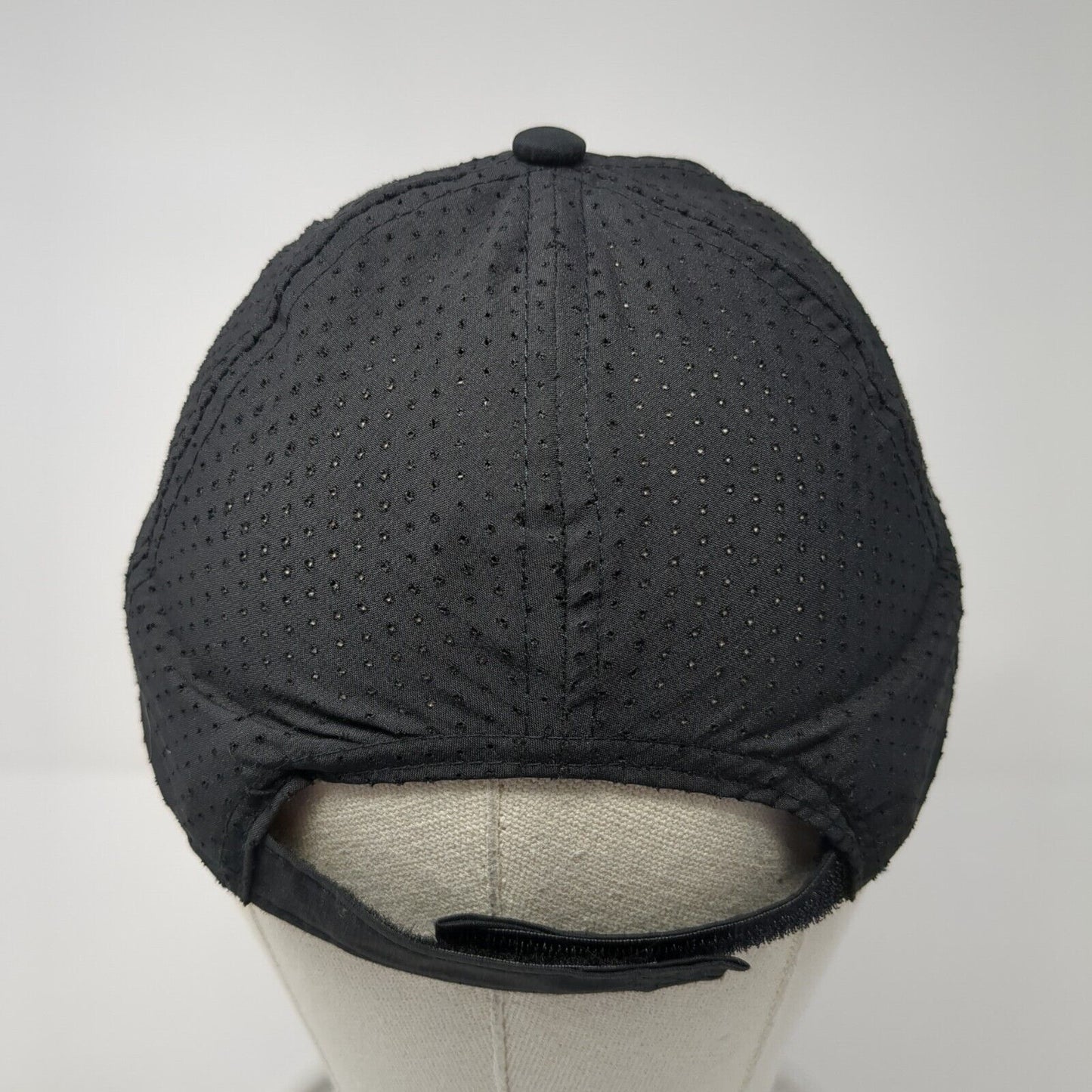 Red Mountain Ranch Country Club Strapback Hat Black OS Adjustable Breathable