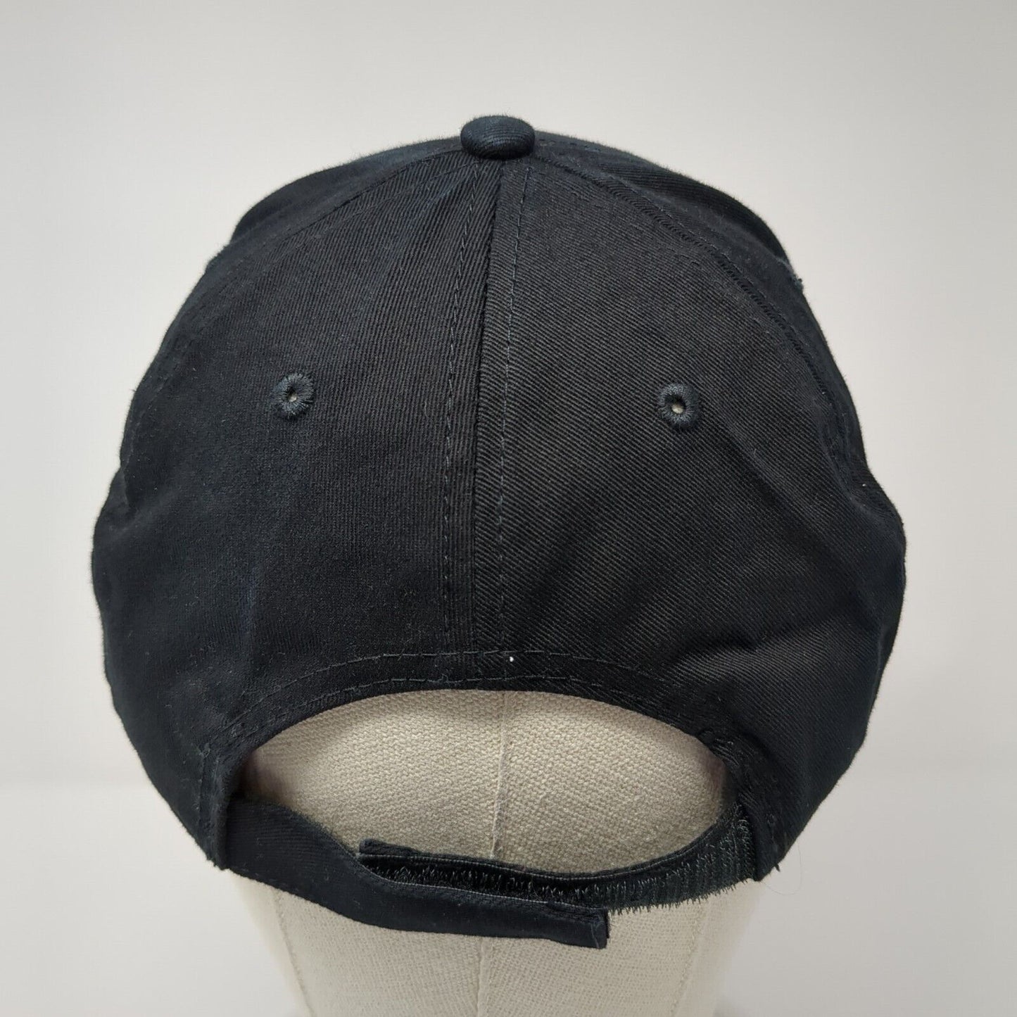 Rip City Strapback Hat Black One Size Adjustable Embroidered 6 Panel Adidas