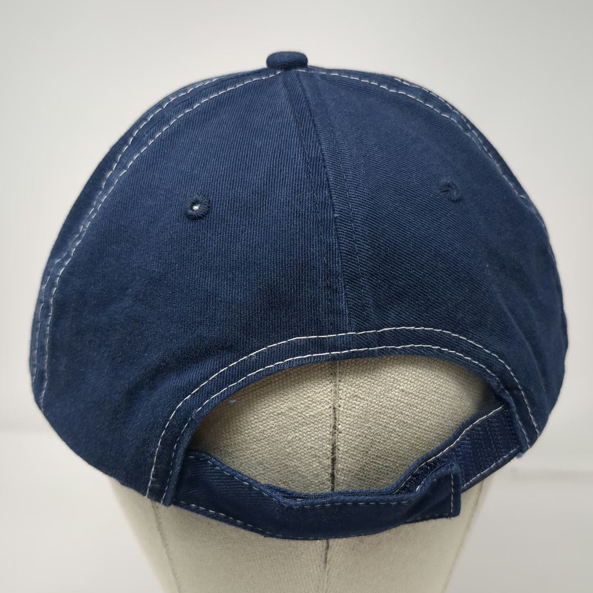 Allstate Insurance Baseball Cap Blue One Size Contrast Stitching Strapback hat