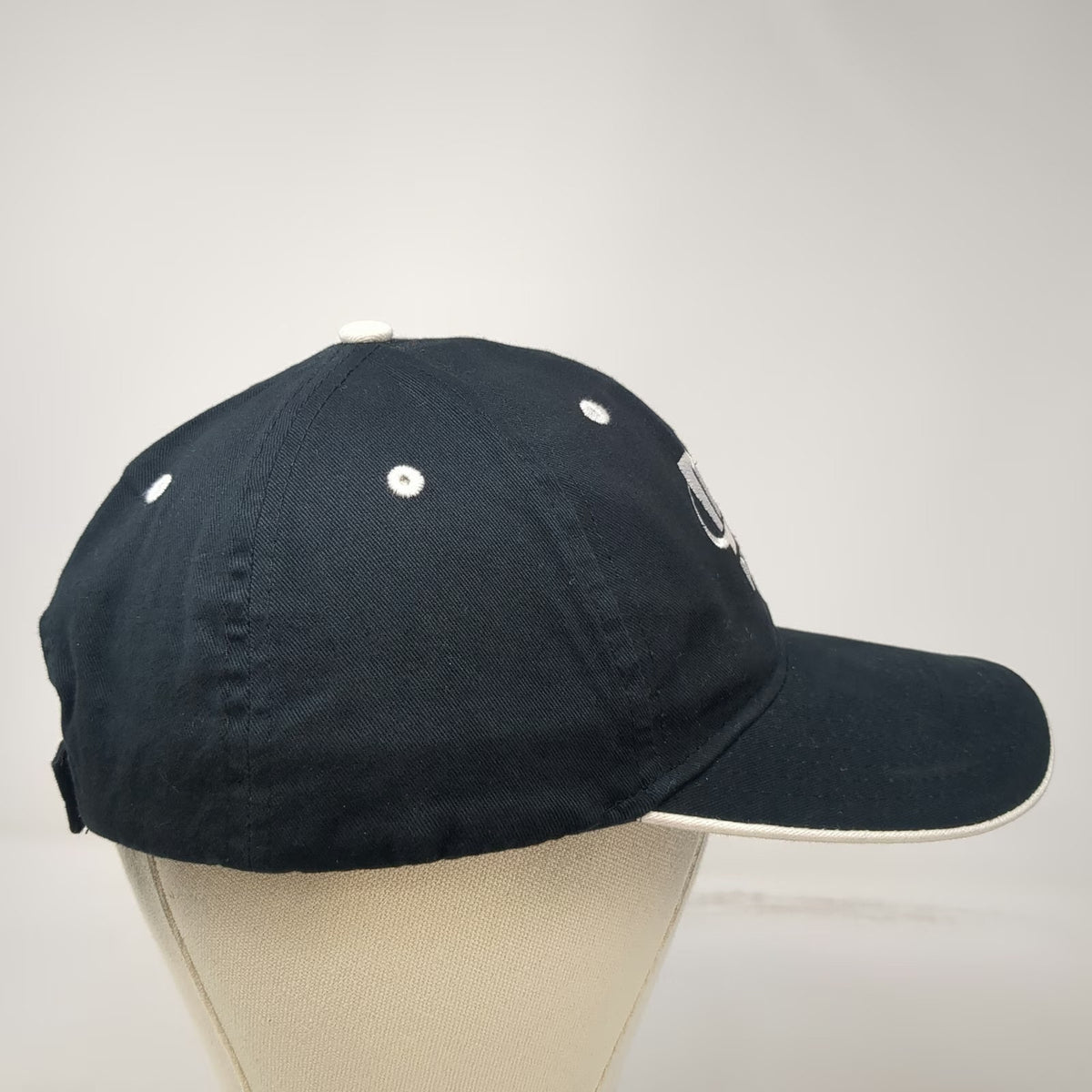 Hit Baseball Cap Black One Size Proud D91 Logo Sandwich Brim Embroidered Hat