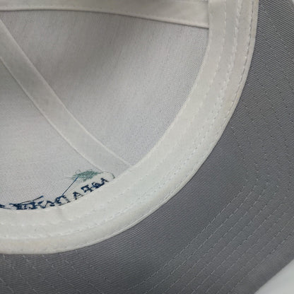 Meadow View Snapback Trucker Hat Gray One Size Mesh Back Embroidered