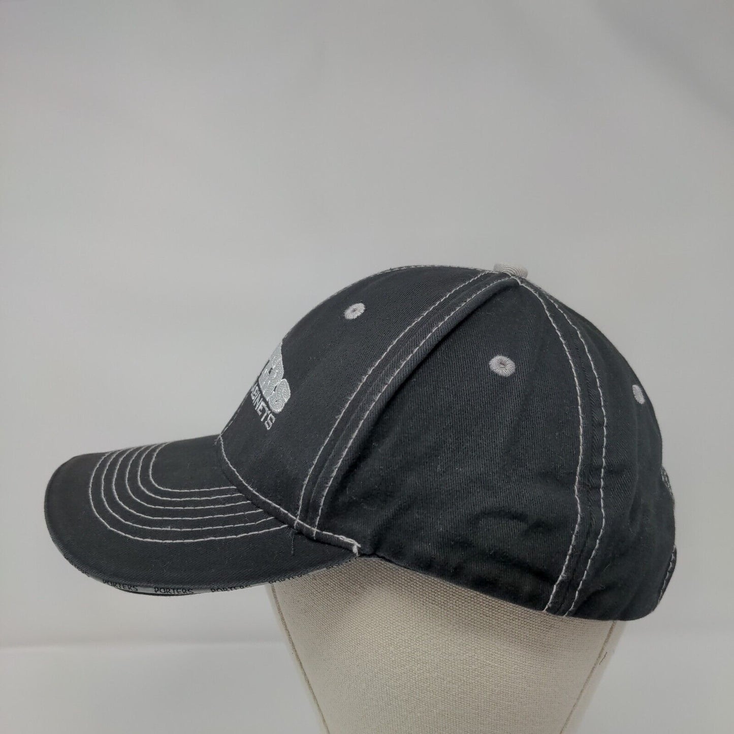 Porters Custom Cabinets Strapback Hat Black OSFA Adjustable Embroidered Max Hat