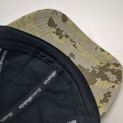 Scotts Baseball Cap Beige One Size Digital Camo Garden Lawn Care Logo Work Hat