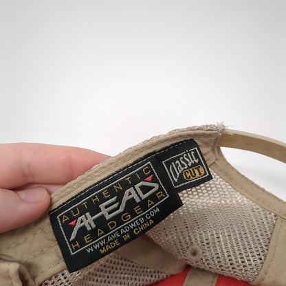 Mile High Marina McCall Idaho Snapback Trucker Hat Pink OS Classic Cut Ahead