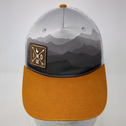 ID 1890 Patch Snapback Mesh Back Trucker Hat Multi One Size Cirque