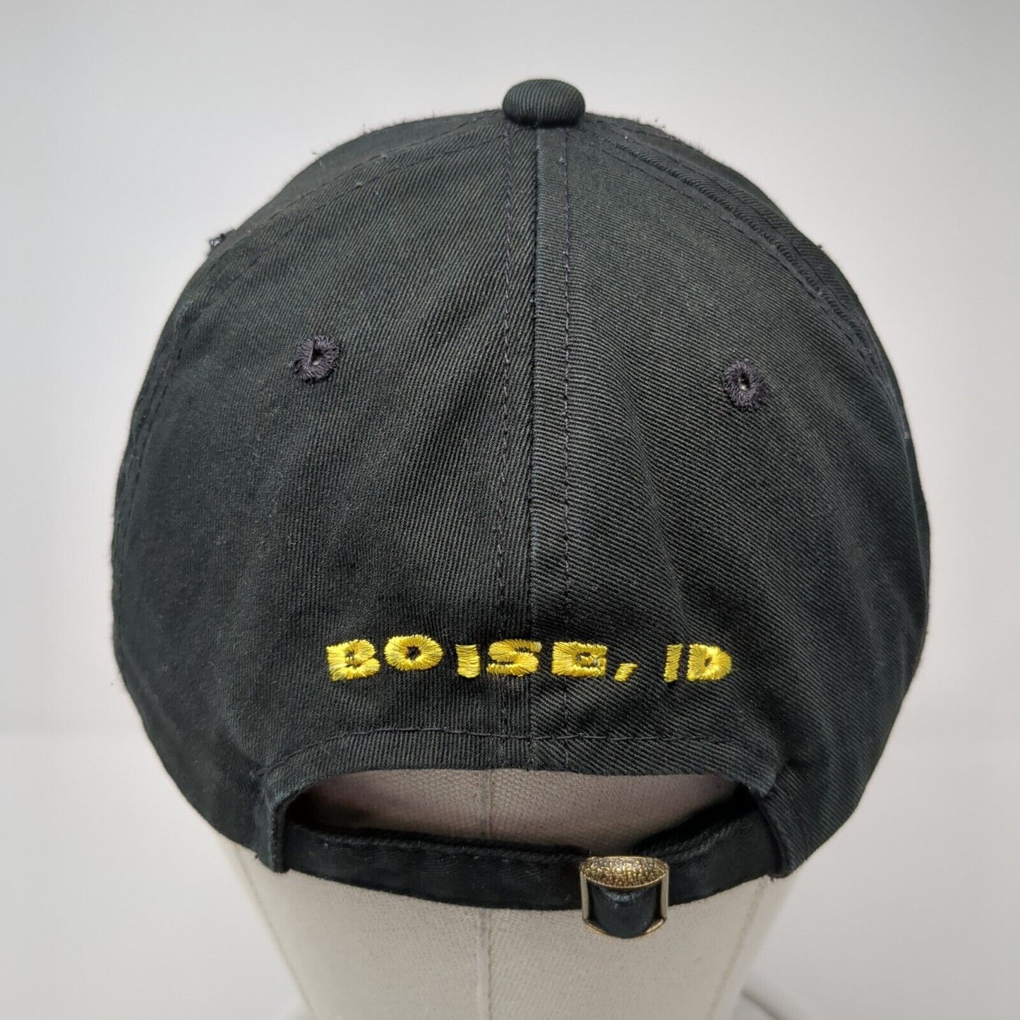 Big Twin Boise ID Slideback Hat Black One Size Adjustable Embroidered Bretmor