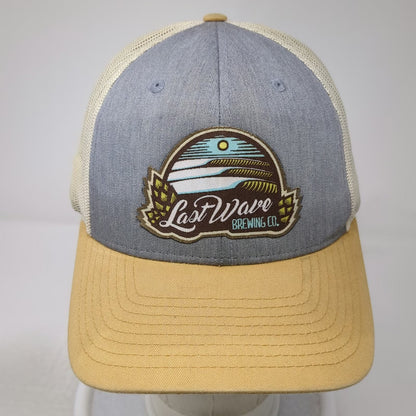 Richardson Trucker Hat Gray L Last Wave Brewing Co Point Pleasant Beach NJ