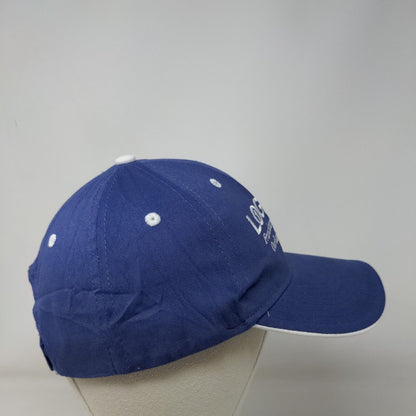 Logistics Strapback Hat Blue OSFA Embroidered Adjustable Hit Wear