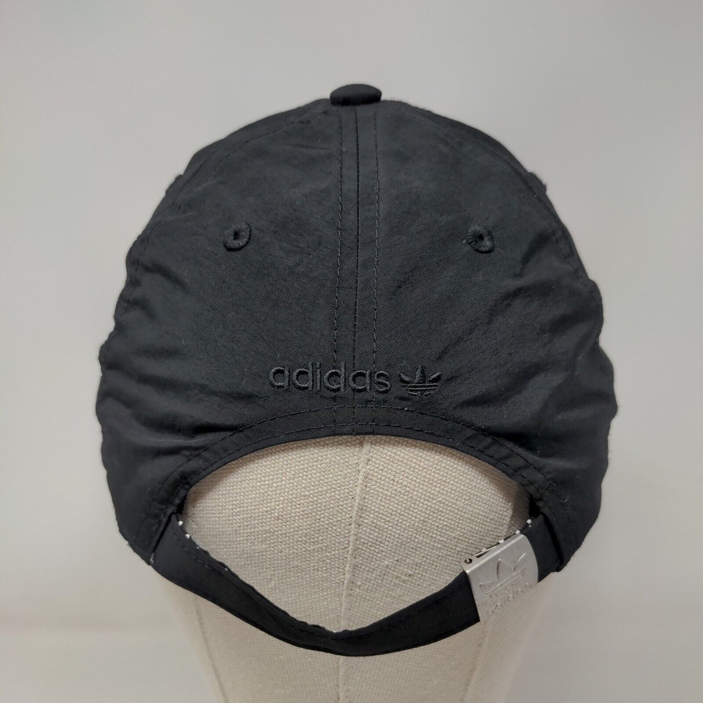 Adidas Trefoil Women's Slideback Hat Black OSFW Embroidered Adjustable