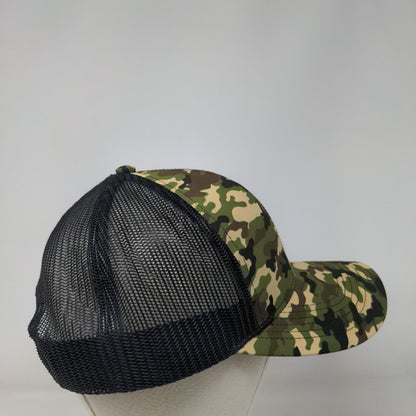 Mission43 Snapback Trucker Hat Camouflage One Size Adjustable Mesh Back 6 Panel