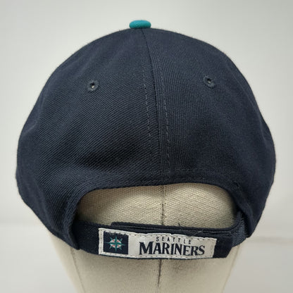 Seattle Mariners MLB New Era Baseball Cap Blue One Size Adjustable Strapback Hat