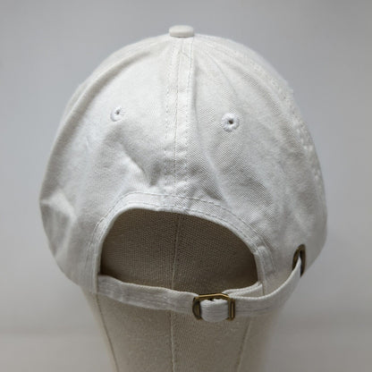 Mount Cinnamon Grenada West Indies Slideback Hat WHite OSFA Alternative Cotton