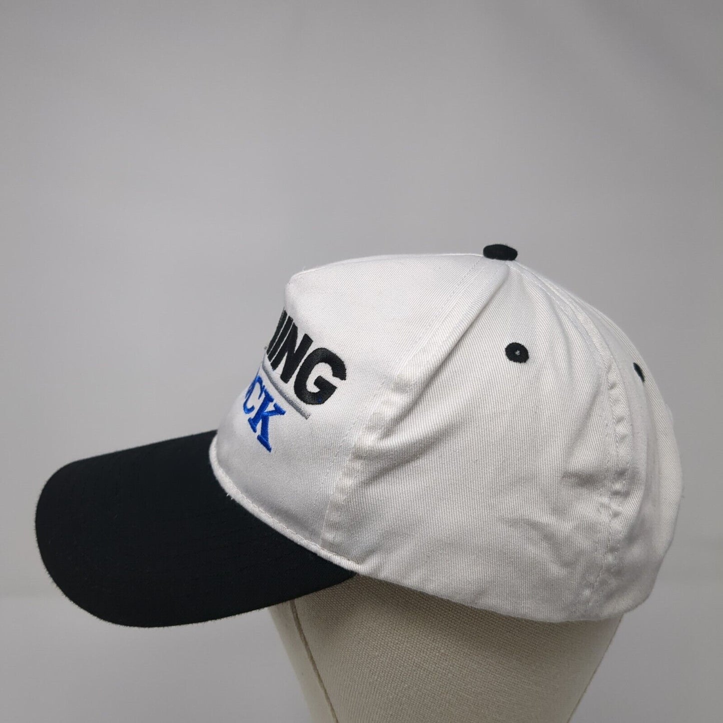Hirning Buick Snapback Hat White One Size Adjustable Colorblock Otto