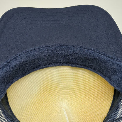 OTTO Trucker Hat Blue White One Size AXID Graphic Foam Mesh Snapback Polyester