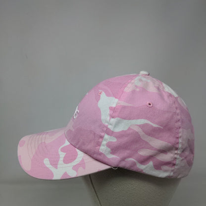 Port Authority Strapback Hat Pink Camouflage One Size Embroidered 6 Panel