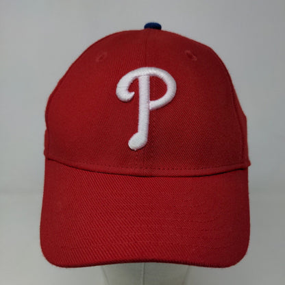 New Era Boy's Fitted Hat Red Embroidered Philadelphia Phillies Logo