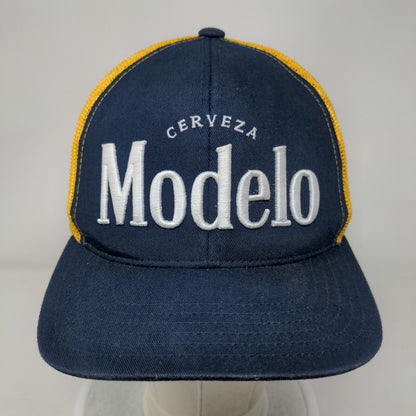 Cerveza Modelo Snapback Mesh Back Trucker Hat Multicolor One Size