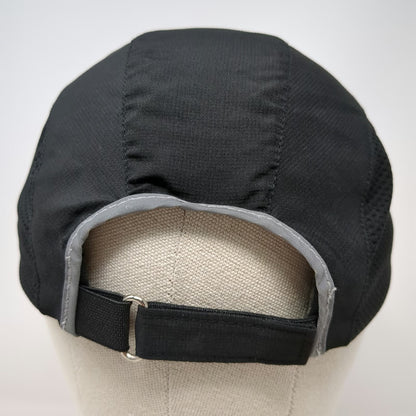 Ivory Baseball Cap Black OSFM Madison Half Marathon Reflective Mesh Running Hat