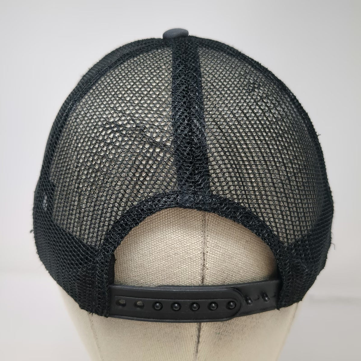 Sport-Tek Trucker Hat Gray OSFM Cascade Building Supply Construction Snapback