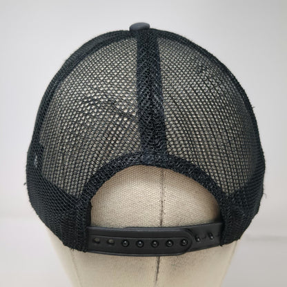 Sport-Tek Trucker Hat Gray OSFM Cascade Building Supply Construction Snapback