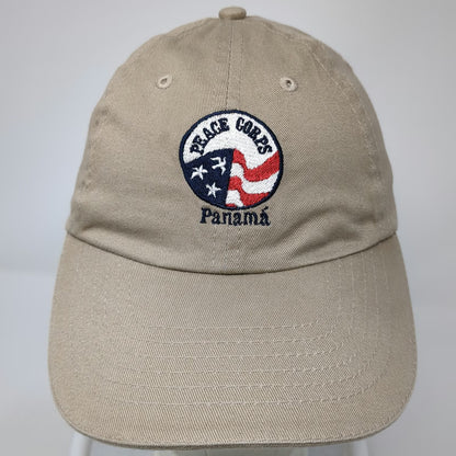 Norwood Peace Corps Panama Friends Hat Beige Baseball Cap One Size Strapback