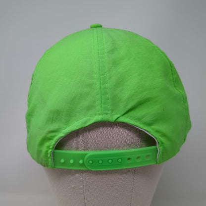 KC 5 Panel Green Hat One Size NAPA Get Charged Up Batteries Rope Snapback Neon