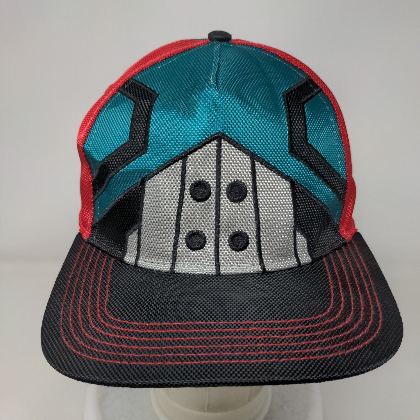 My Hero Academia Deku Suit-Up Snapback Hat Multicolor OSFM Adjustable