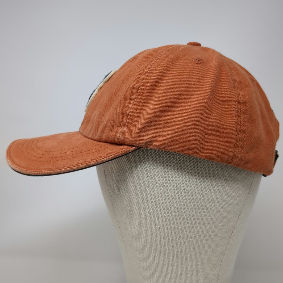 Browning Baseball Cap Orange One Size Buckmark 1878 Logo Cotton Strapback hat