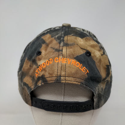 Chevy Trucks Snapback Hat Camouflage One Size Adjustable Embroidered 6 Panel