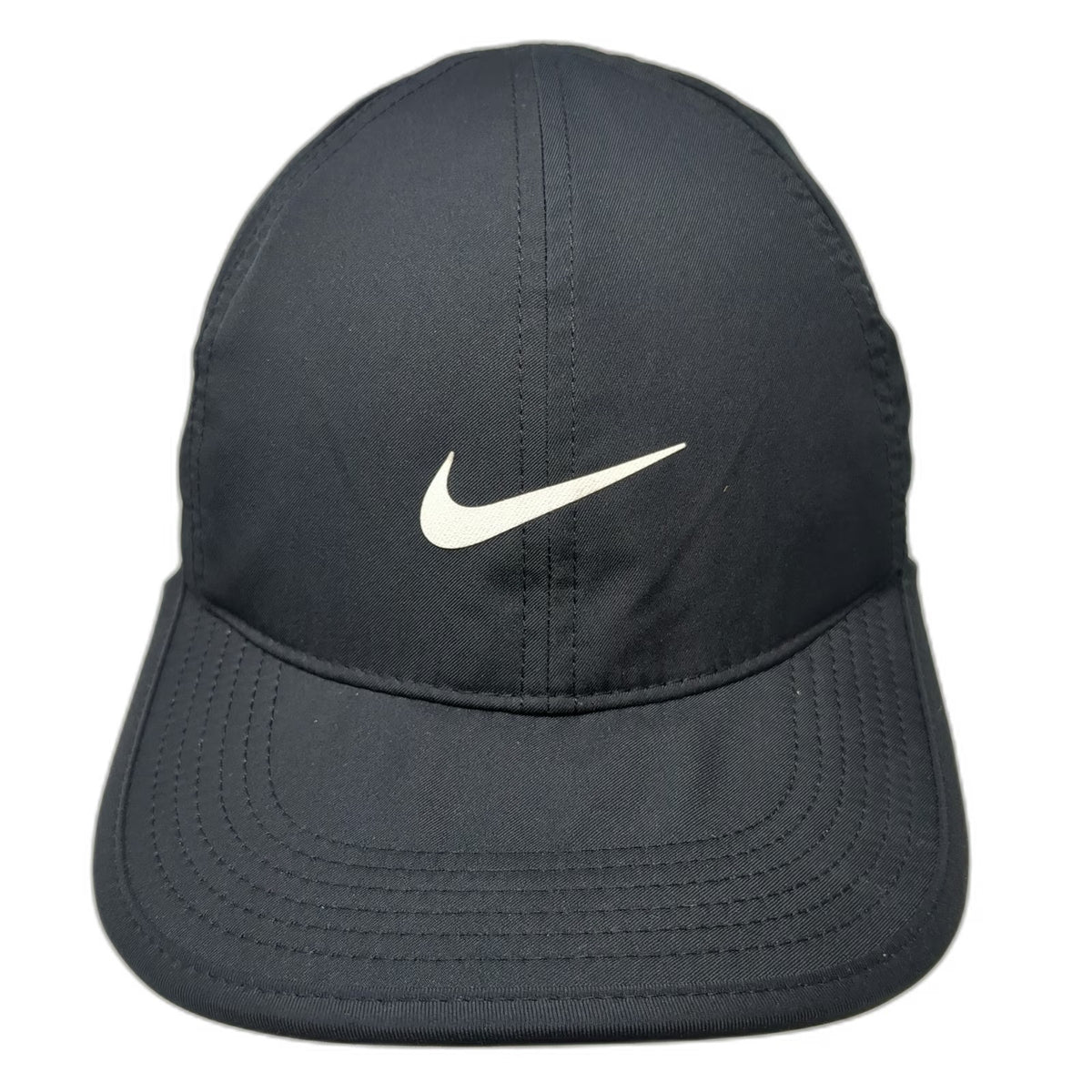 Nike Baseball Cap Black L Dri-FIT Adjustable Swoosh Performance Lightweight Hat