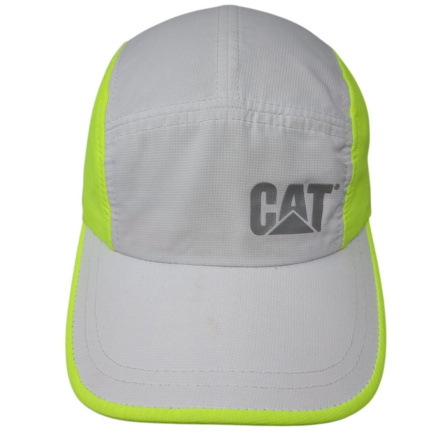 CAT Strapback 5 Panel Hat Multi One Size Adjustable Colorblock Outdoor