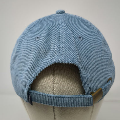 Poncho Outdoors Trucker Blue One Size Corduroy Tarpon Fish Hat Adjustable